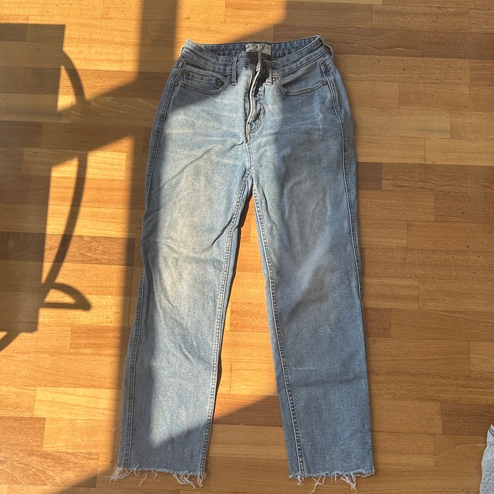 We The Free Light Blue Ankle Jeans